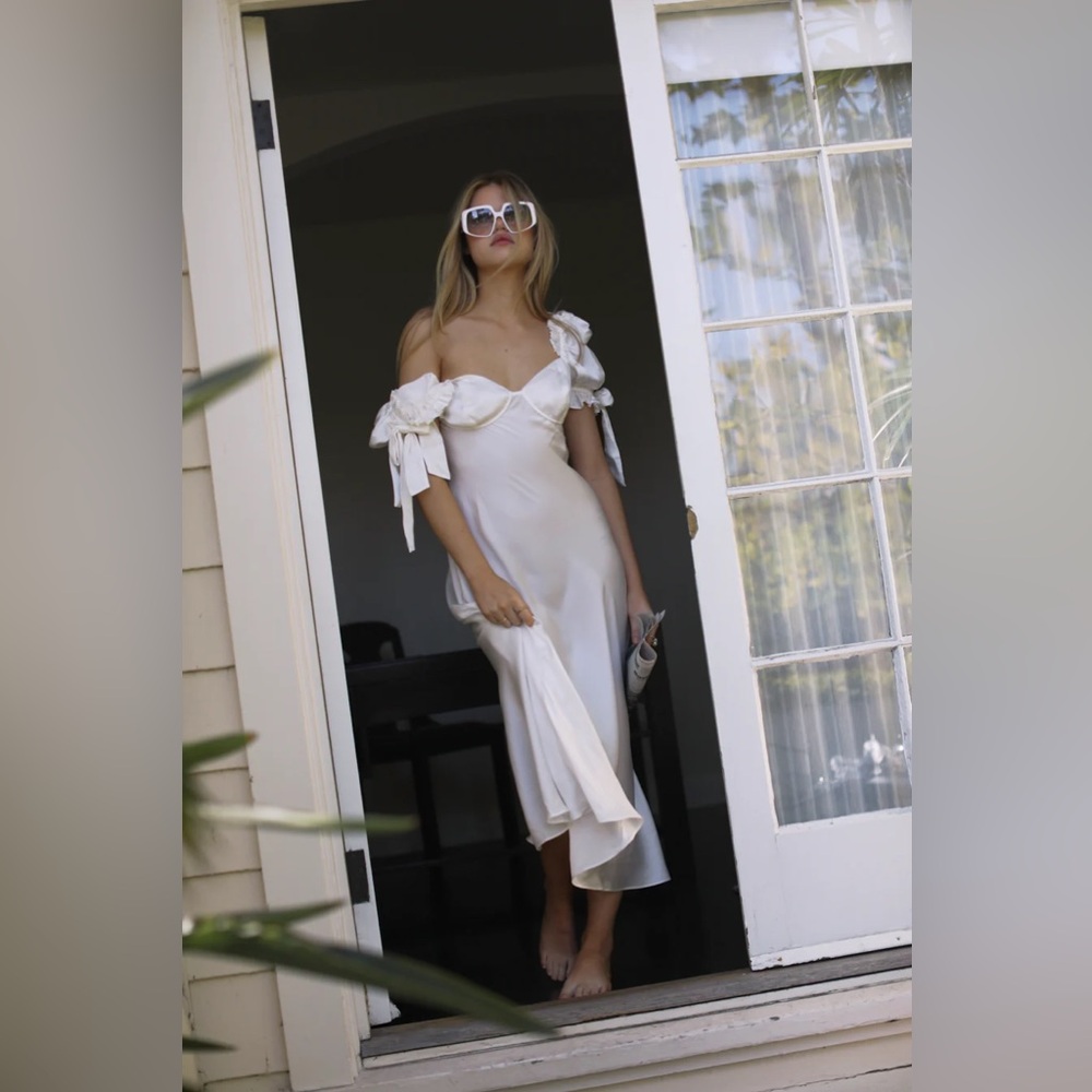 Selkie The Ivory Poet Slip Dress
